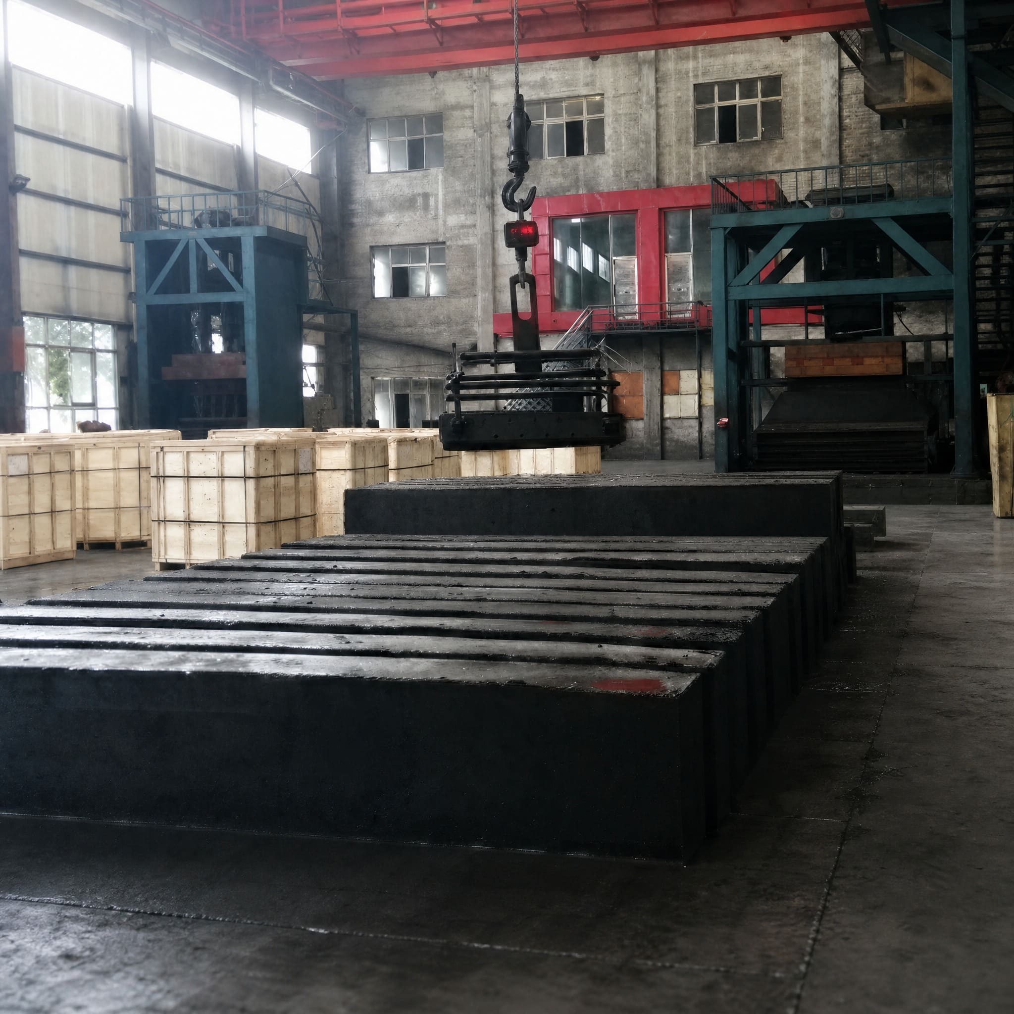 Custom carbon brick manufacturing